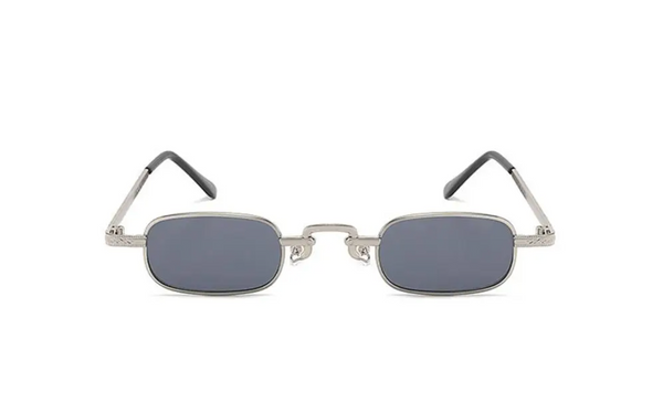 Gafas Retro Vintage Cuadrados Rectangulares tamaño Mini Fashion Cool Steampunk Unisex Vogueti