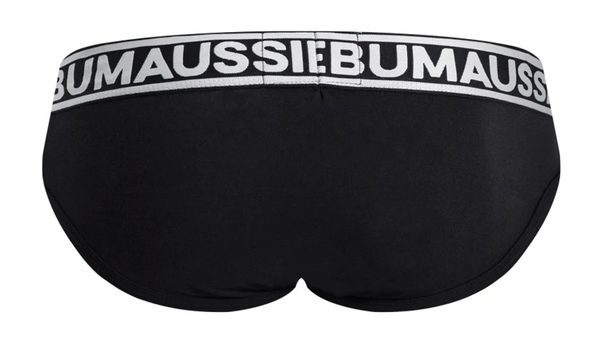 Aussiebum BLACK is BLACK Brief Calzoncillo Negro es Negro