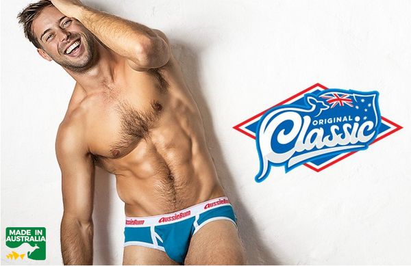 AUSSIEBUM Classic Original Trusa Clásica Brief Hecho en Australia