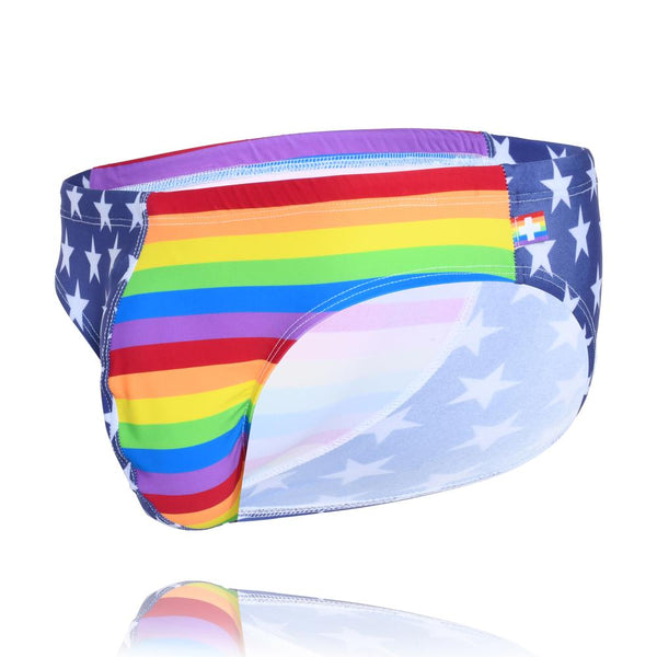 Andrew Christian Star Pride Bikini Estrellas Barras Orgullo Marcha Gay LGBT
