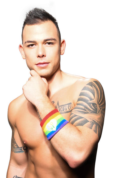 Andrew Christian Muñequera LOVE Pride Orgullo AMOR Arcoiris Rainbow