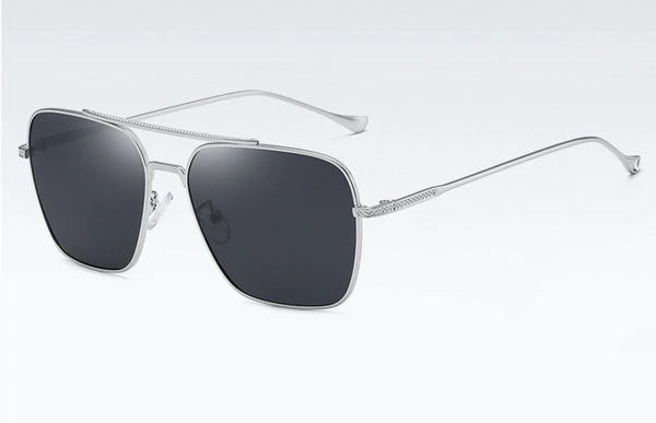 Lentes Piloto Aviador Flight Seven 007 Polarizados The Rock Rectangulares Vanguardistas