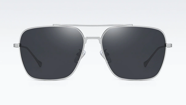 Lentes Piloto Aviador Flight Seven 007 Polarizados The Rock Rectangulares Vanguardistas