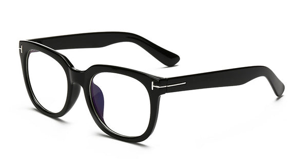 Gafas TOM moda diseñador FORD armazón negro lentes Colin Firth transparente Retro Hipster