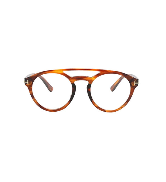 Gafas TOM dise ador FORD Retro Leopardo lentes claros Hipster