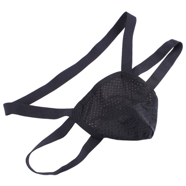Suspensorio Jockstrap Malla Negro Sexy Gogo Boy Gay LGBT Orgullo mod GG-JCKSTRP-BK