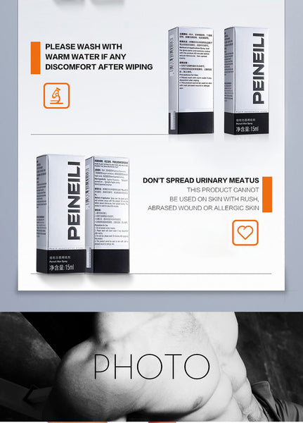 Spray PEINEILI desensibilizante para hombres retrasa y prolonga eyaculación precoz 15ml