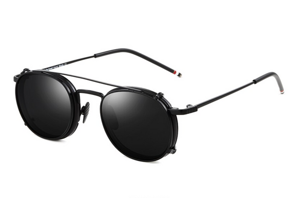 Armazon Optico Graduable con Lentes Polarizados Clip On de Sol Removib vogueti