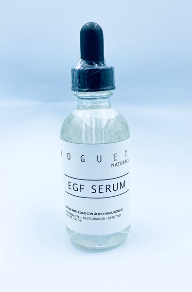 Pure EGF Peptide Serum Colágeno Acido Hialurónico Anti-Envejecimiento Anti-Edad Humectante by VOGUETI NATURALS