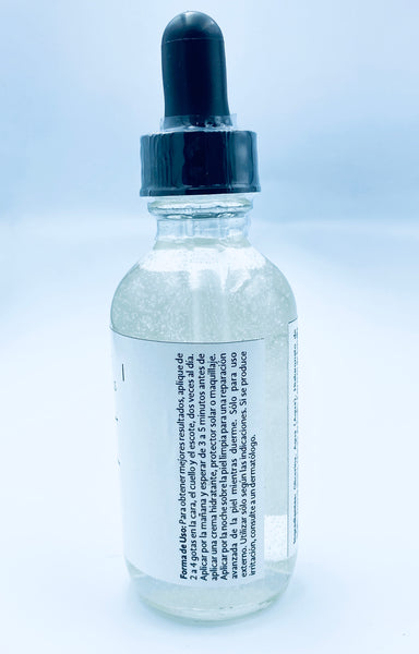 Pure EGF Peptide Serum Colágeno Acido Hialurónico Anti-Envejecimiento Anti-Edad Humectante by VOGUETI NATURALS