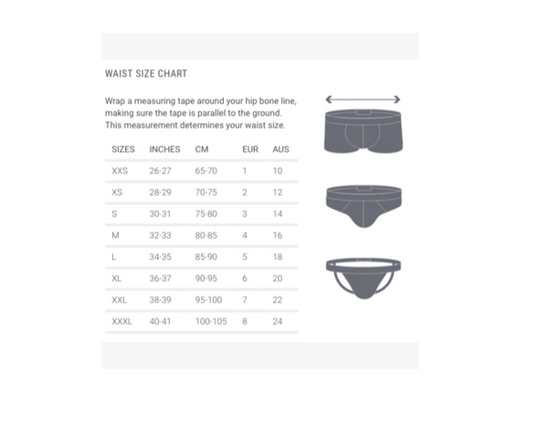 Aussiebum Classic Jock Suspensorio Clásico Old School