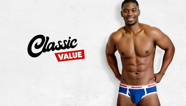 AUSSIEBUM Classic Original Trusa Clásica Brief Hecho en Australia