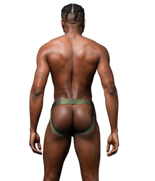 Andrew Christian Suspensorio Calzoncillo Militar con Almost Naked