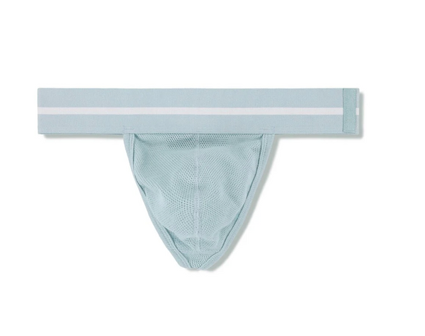 Tanga C-IN2 Scrimmage Sexy Atlética Thong con resorte a Rayas