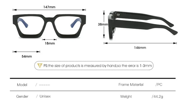 Lentes para Computadora con Protección Anti Blue Light Stress Fatiga Alter Clark Kent Lois Lane