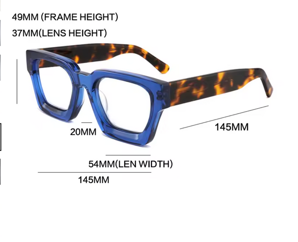 Armazón Graduable Japonés Acetato Clark Kent Alter Ego Unisex