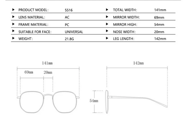 Lentes de Sol Unisex DAPHNE – Elegancia Vanguardista Contemporanea