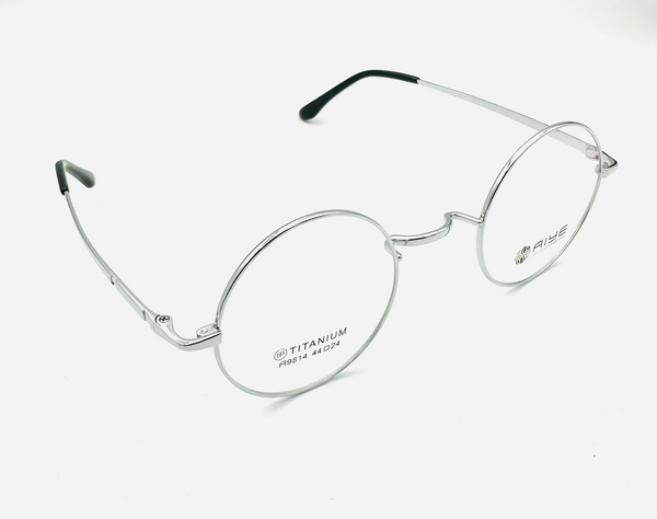 Lentes 100% Armazón Titanio Redondos 44mm John Lennon Harry Potter transparentes Titanium