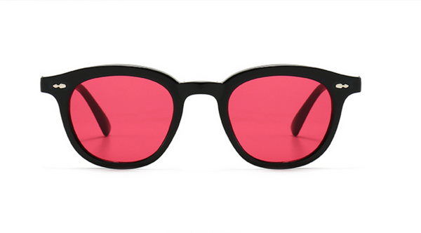 Gafas de Sol Semi Redondos estilo Garrett Vintage Lentes 100% Protección UV