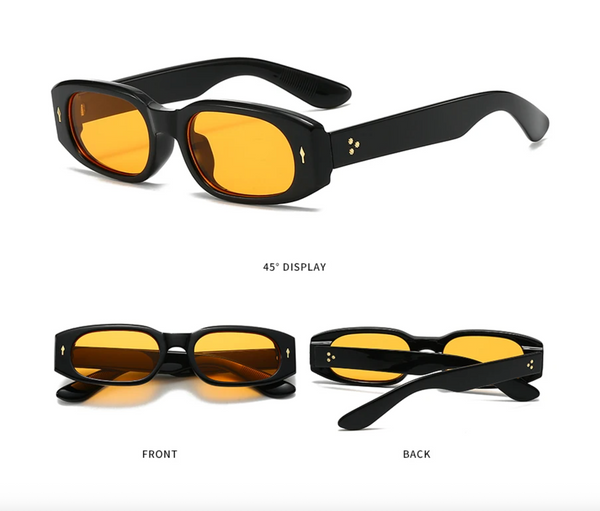 Lentes de Sol estilo Jacques HULYA Mage 100% Protección UVA/UVB