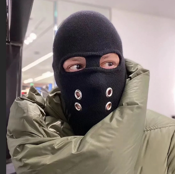Balaclava estilo Owens Ski Mask Pasamontañas Unisex Alta Moda Vanguardista Parisína