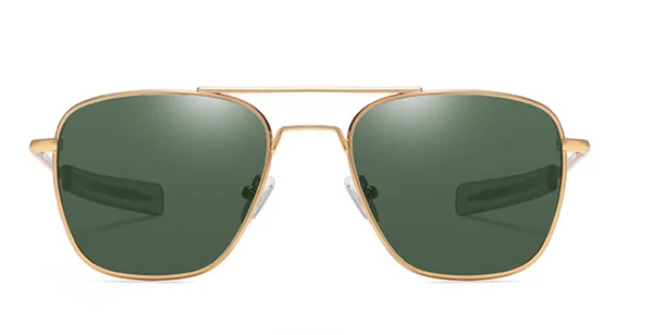 Lentes Polarizados Aviador 54mm Fuerza Aérea Militar Army tipo Randolph Alta Tecnología Engineering