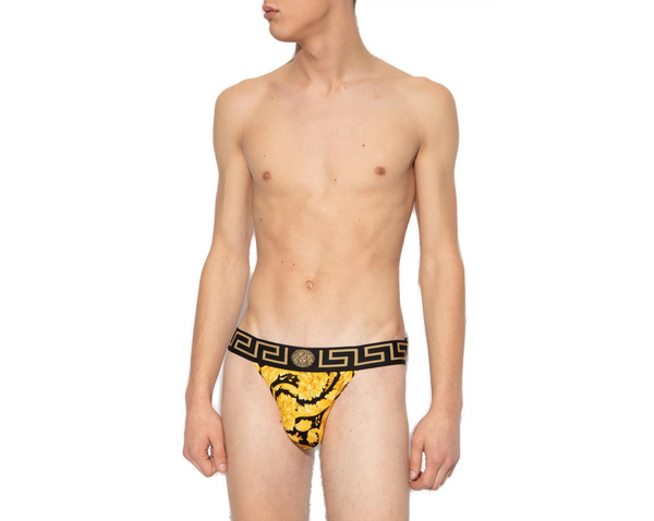 Calzoncillo Suspensorio VERSACE Jockstrap Barroco Greca Medusa Jock vogueti
