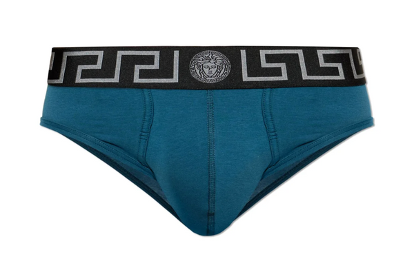 Calzoncillo VERSACE con Icónico Resorte de Medusa y Greca