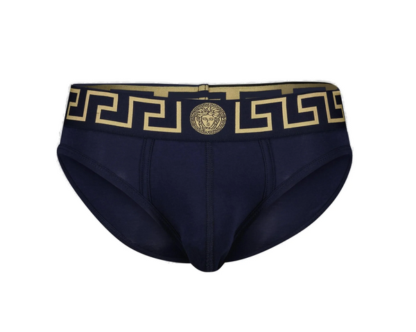 Calzoncillo VERSACE con Icónico Resorte de Medusa y Greca