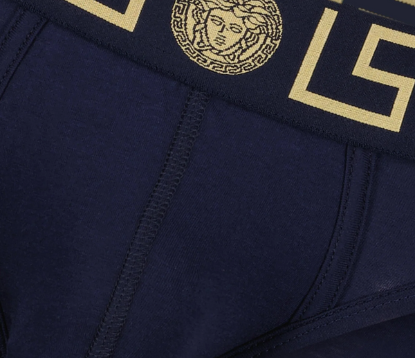Calzoncillo VERSACE con Icónico Resorte de Medusa y Greca