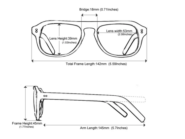 Lentes Ópticos estilo Cutler Limited Edition película Kingsman años 60 Colin Firth Servicio Secreto