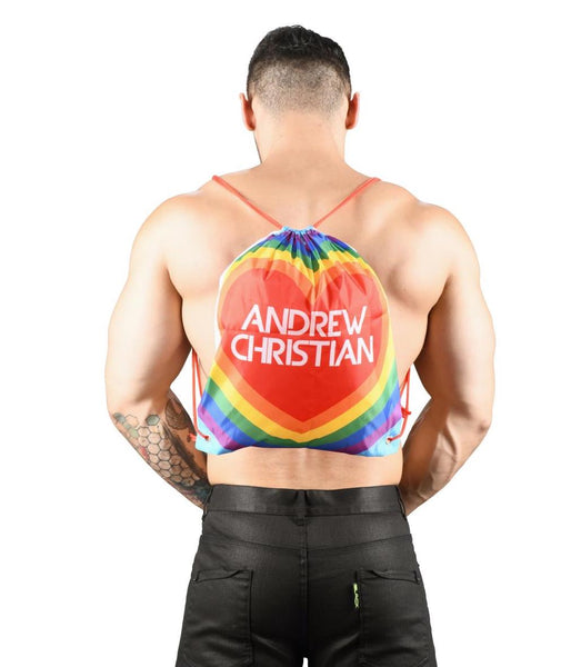 Andrew Christian Orgullo Gay Rainbow Pride Backpack Bandera Arcoiris