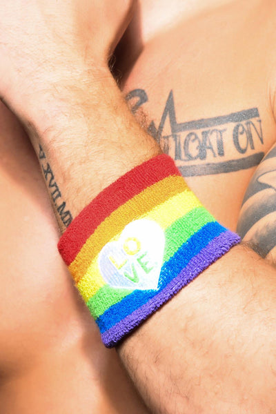Andrew Christian Muñequera LOVE Pride Orgullo AMOR Arcoiris Rainbow