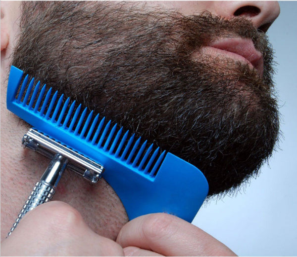 Peine plantilla guía molde para una barba perfecta The Beard Shaper