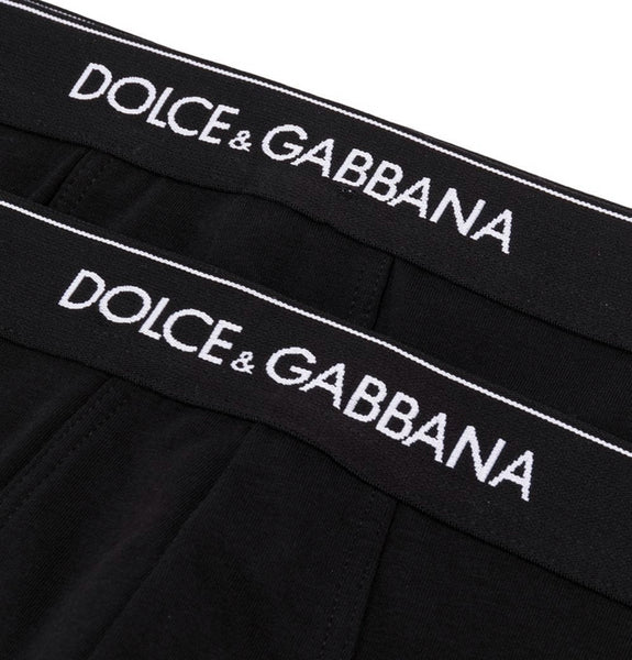Dolce & Gabbana 2-Pack Calzoncillos de Algodón Elástico Stretch-Cotton Briefs