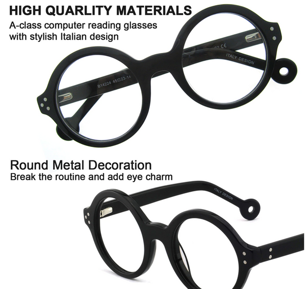 Lentes oftálmicos Redondos Zolman Harry Potter Vintage Retro 45mm