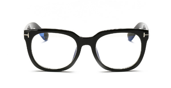 Gafas TOM moda diseñador FORD armazón negro lentes Colin Firth transparente Retro Hipster