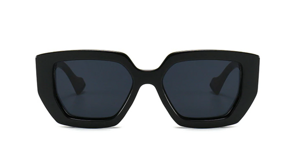 Gafas de Sol Retro Cuadradas de Acetato Lentes Policarbonato estilo Diseñador Italiano