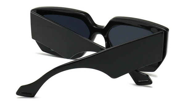 Gafas de Sol Retro Cuadradas de Acetato Lentes Policarbonato estilo Diseñador Italiano