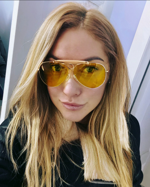 Lentes aviador amarillos hot sale