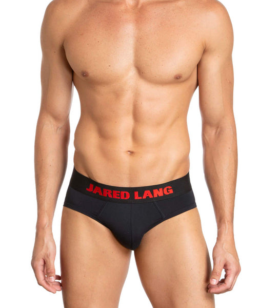 Jared Lang Diseñador 3 Pack Sexys Calzoncillos Corte Contemporáneo Slip Brief