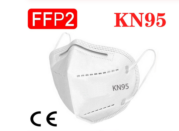 10 Pack Cubrebocas KN95 Protección Quirúrgica Reusable Respiración Cómoda