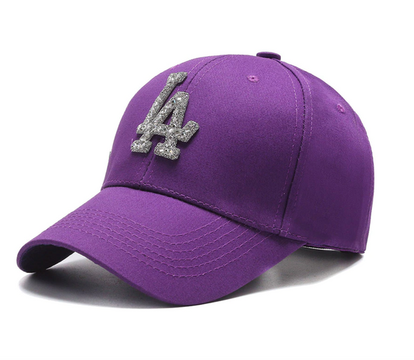 Gorra LA Los Angeles Brillantes estilo Diamantes Dodgers Baseball MLB Ajustable Adulto