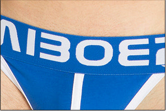 Calzoncillo Bikini Miboer trusa underwear briefs para Caballero en color Azul