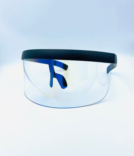 Gafas Careta Protección Transparente Mask Fashion Daft Punk Cool Vanguardista estilo Diseñador