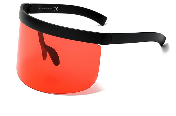 Gafas de Sol Shield Lentes Oversized Mask Cool Vanguardista Diseñador Daft Punk