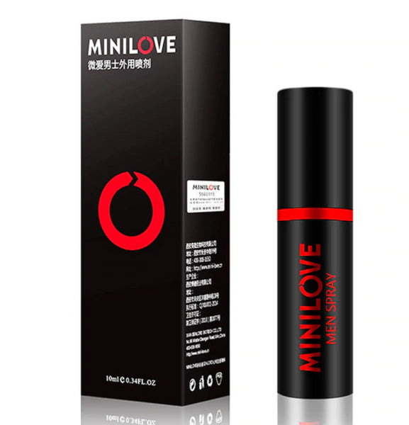 Spray MINILOVE desensibilizante para hombres retrasa y prolonga eyaculación precoz 15ml