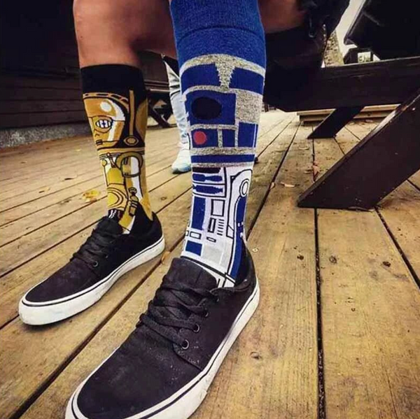 Calcetines Star Wars Darth Vader C-3PO R2-D2 Chewbacca Stormtrooper Adulto
