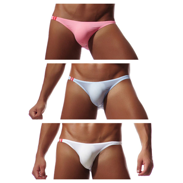 Sexy Iconoclast by VOGUETI 3-pack Briefs Calzoncillos Sedosos Corte Bikini