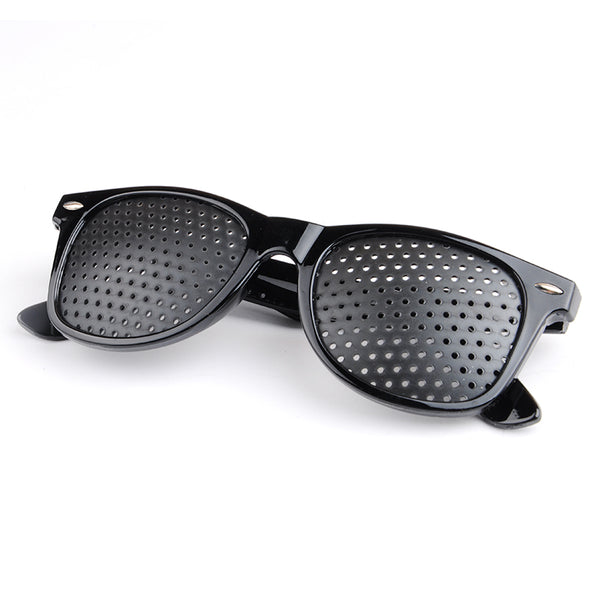 Gafas Correctoras Vista Cansada Lentes Rejilla Agujeros Ejercitadores Alta Calidad Vision Plástico Modelo Hipster